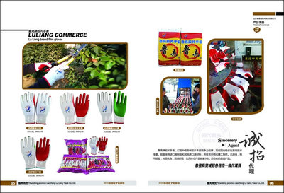 聊城鲁亮商贸劳保产品手册设计作品