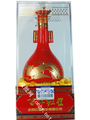 【52度 百年红星红瓷二锅头 500ml*6瓶装 红星专卖店直供】价格,厂家,图片,中国白酒,北京多通路商贸-