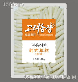 高丽农庄500克韩式年糕 原味